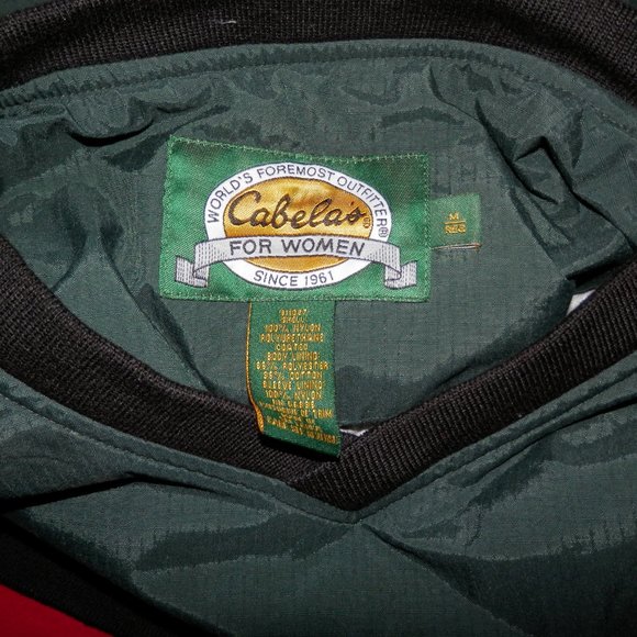 Cabelas M Womens Pullover Lined Windbreaker H266 - Picture 7 of 7
